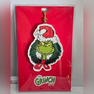 Lenox Grinch Wreath Christmas Holiday Ornament NWT